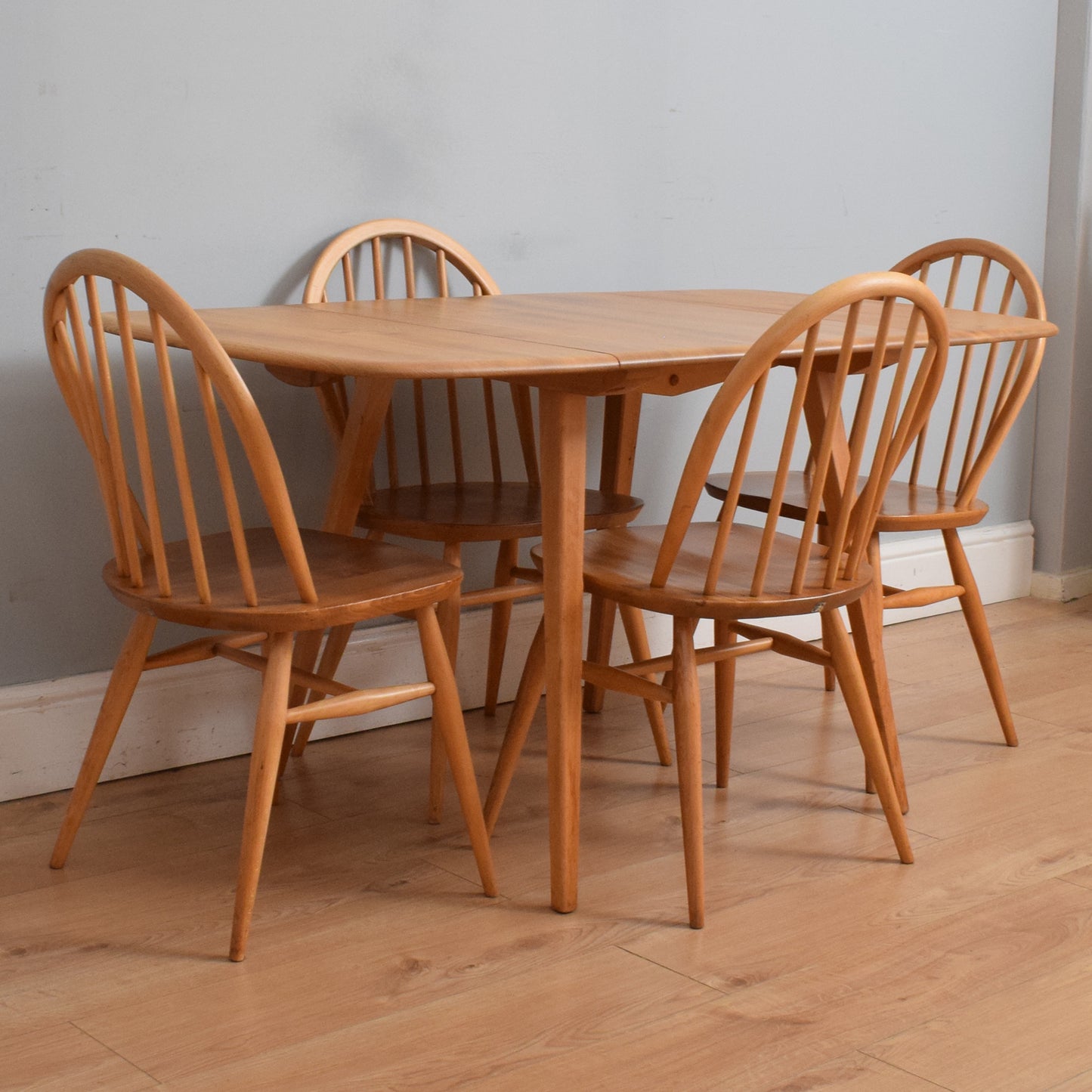 Ercol Model 383 Table and Four Chairs
