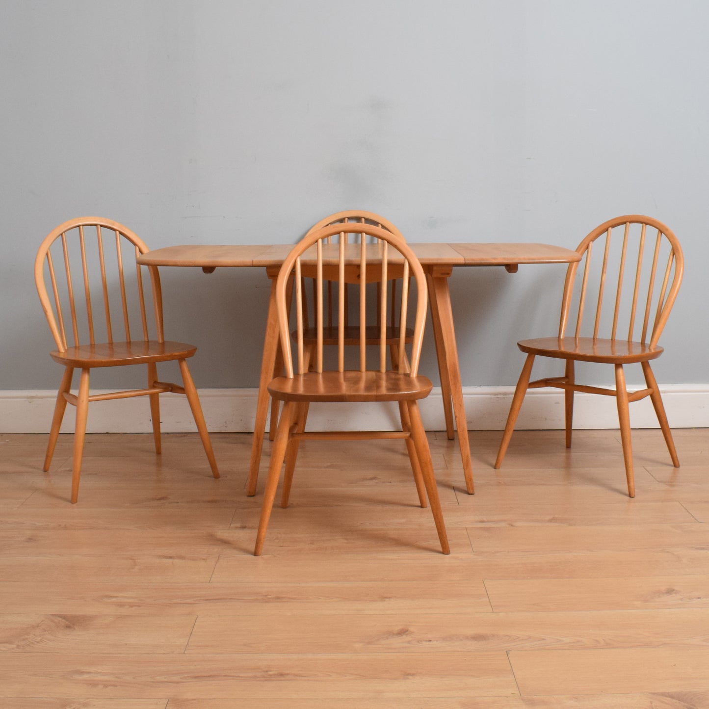 Ercol Model 383 Table and Four Chairs