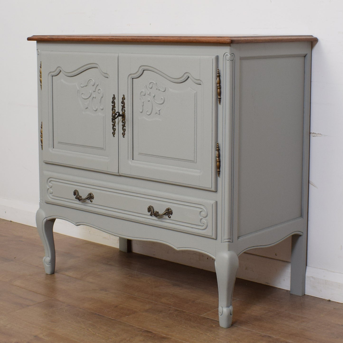 Painted French Cabinet
