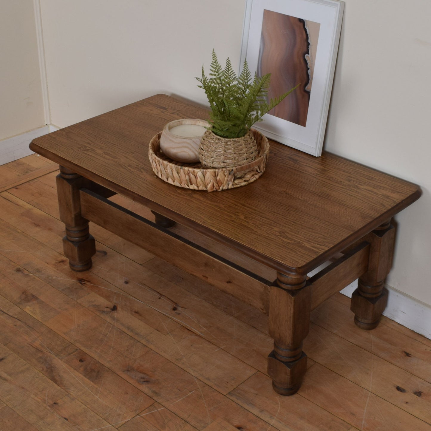 Restored Oak Coffee Table