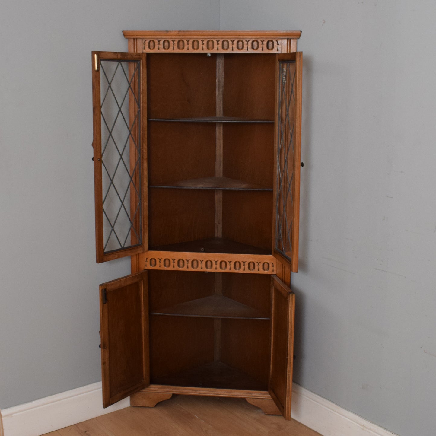 Restored Corner Cabinet
