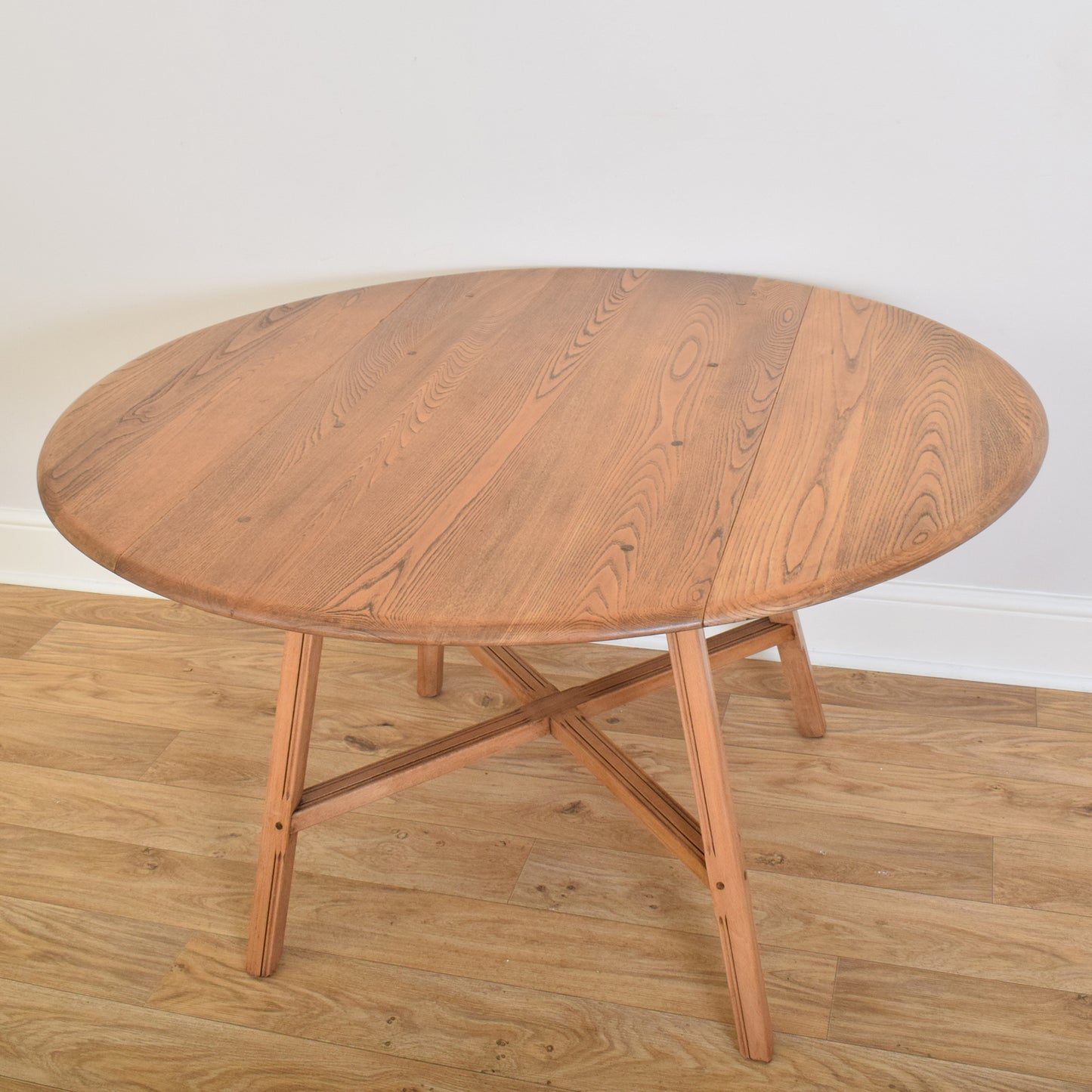 Restored Ercol Drop-Leaf Table and Four