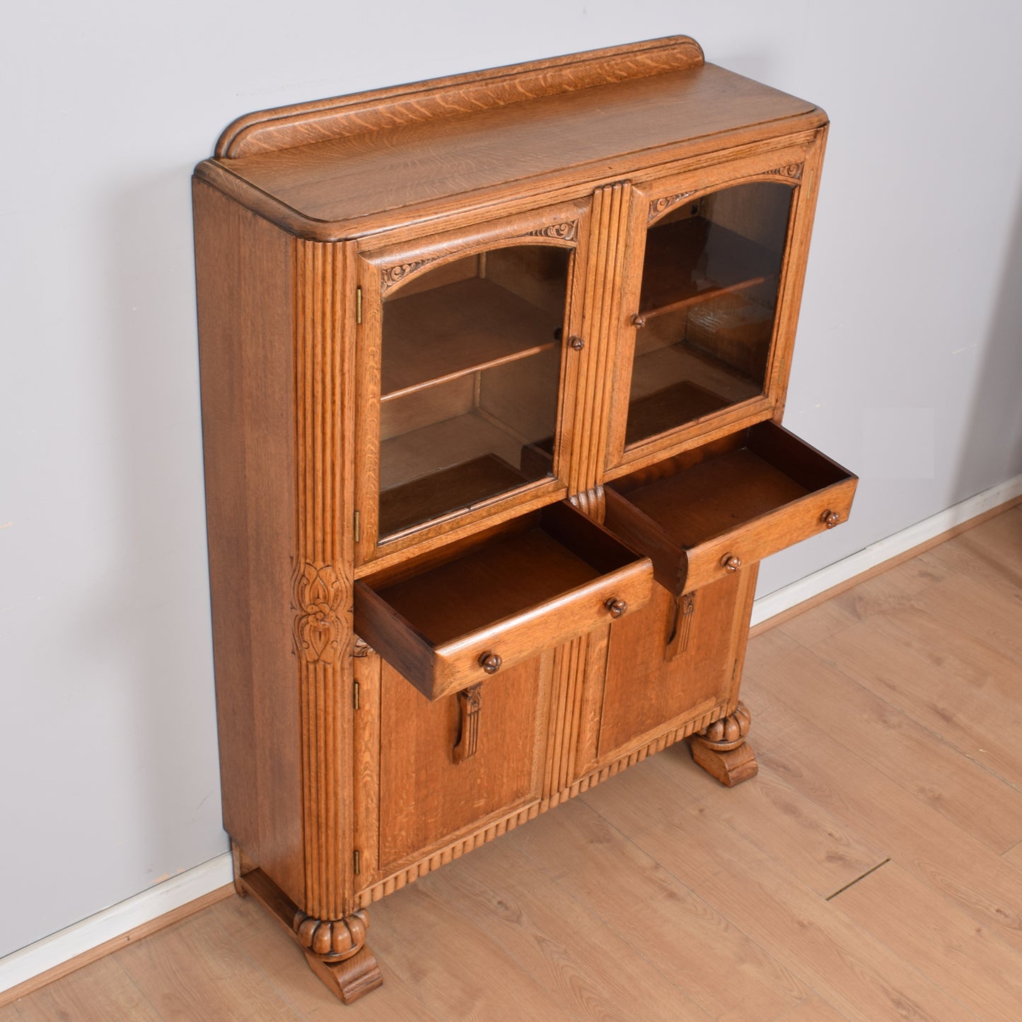 Restored Glazed Cupboard