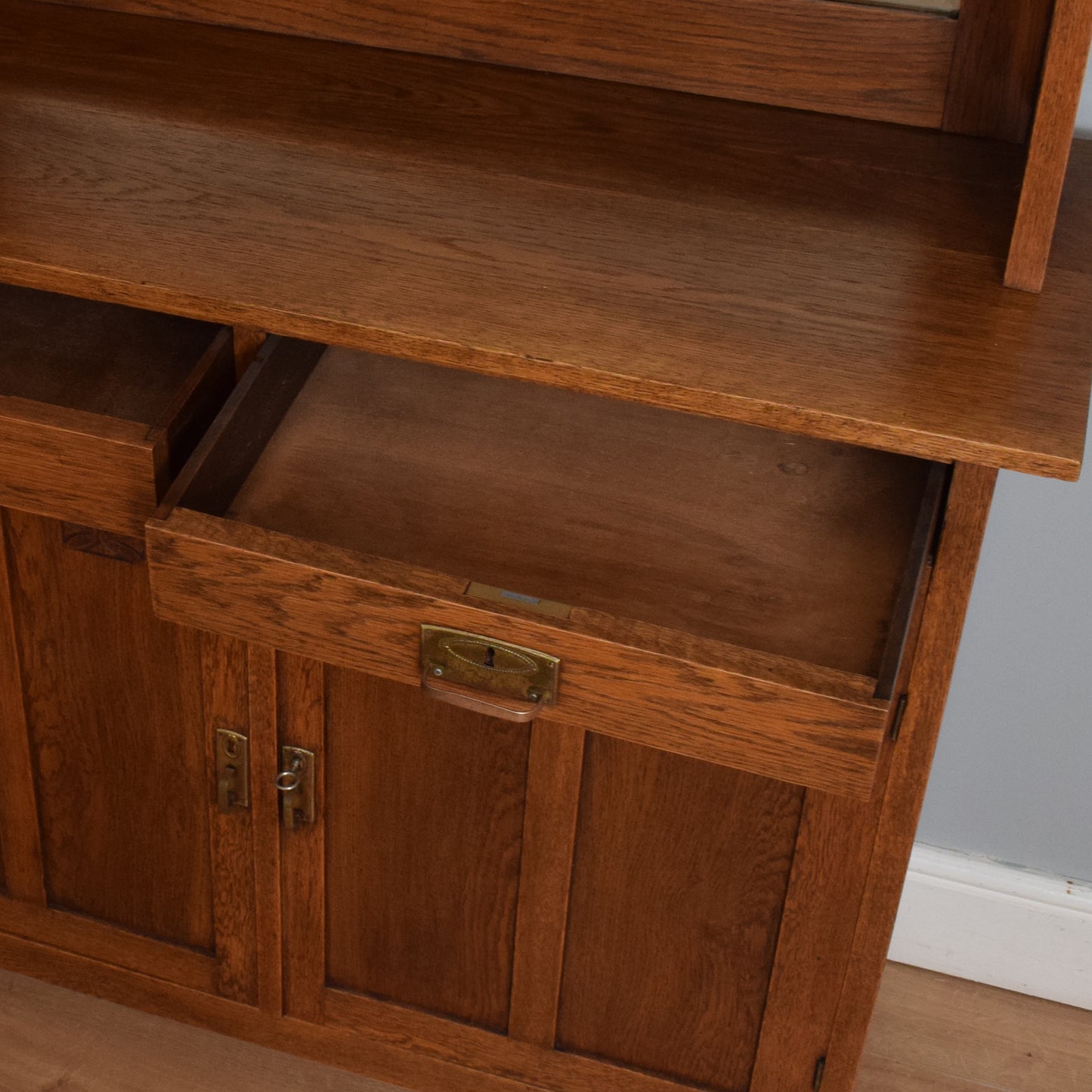 Restored Solid Oak Cabinet