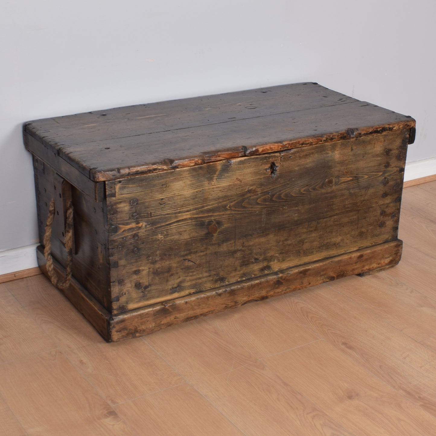 Old Wooden Trunk