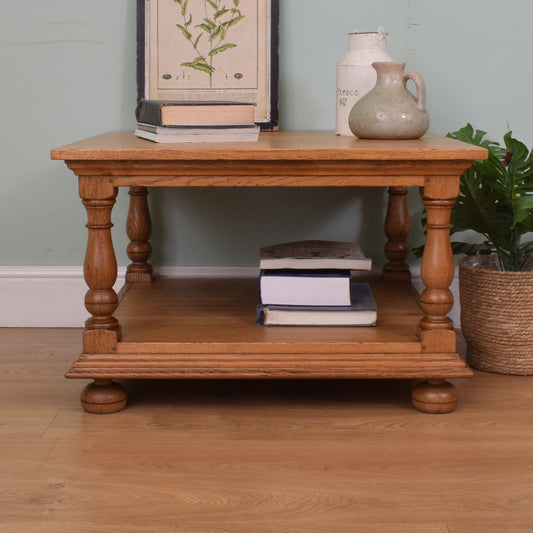Rustic Oak Coffee Table