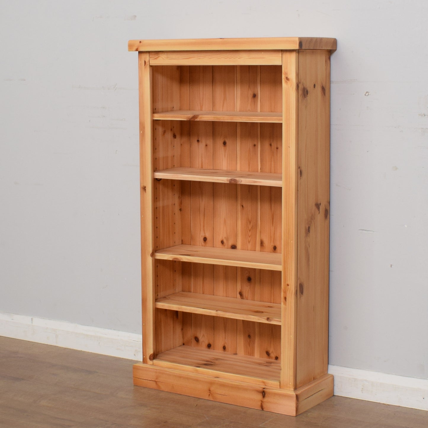 Restored Small Pine Bookcase