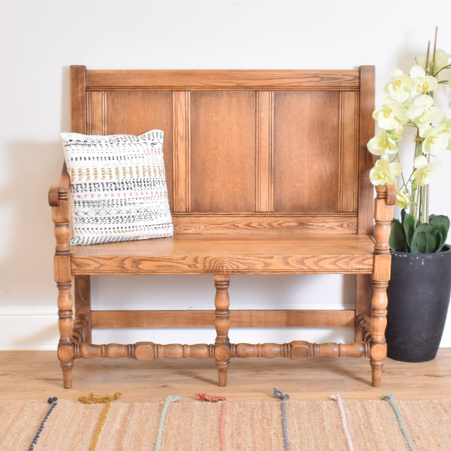 Vintage Oak Bench