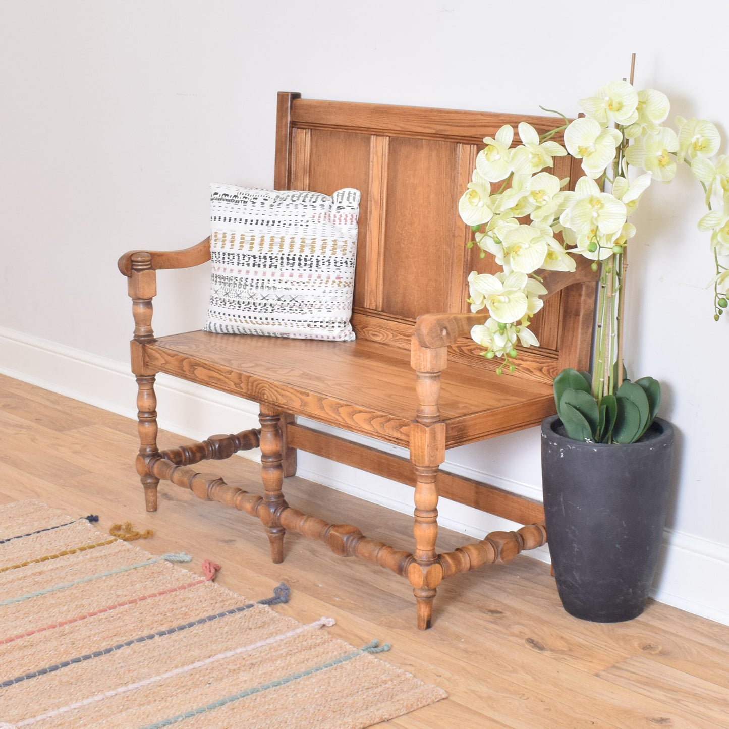 Vintage Oak Bench