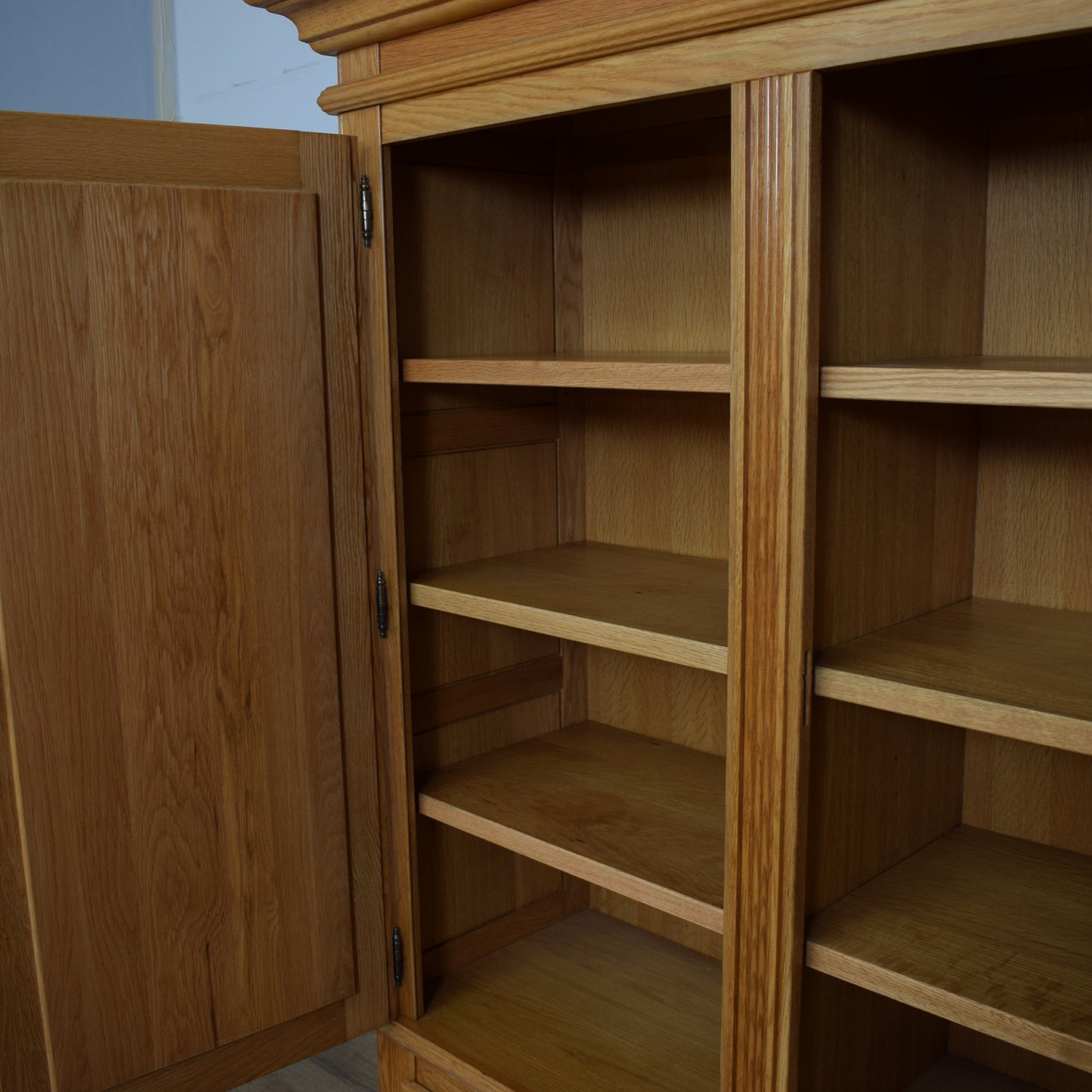 Oak Linen Storage Cupboard