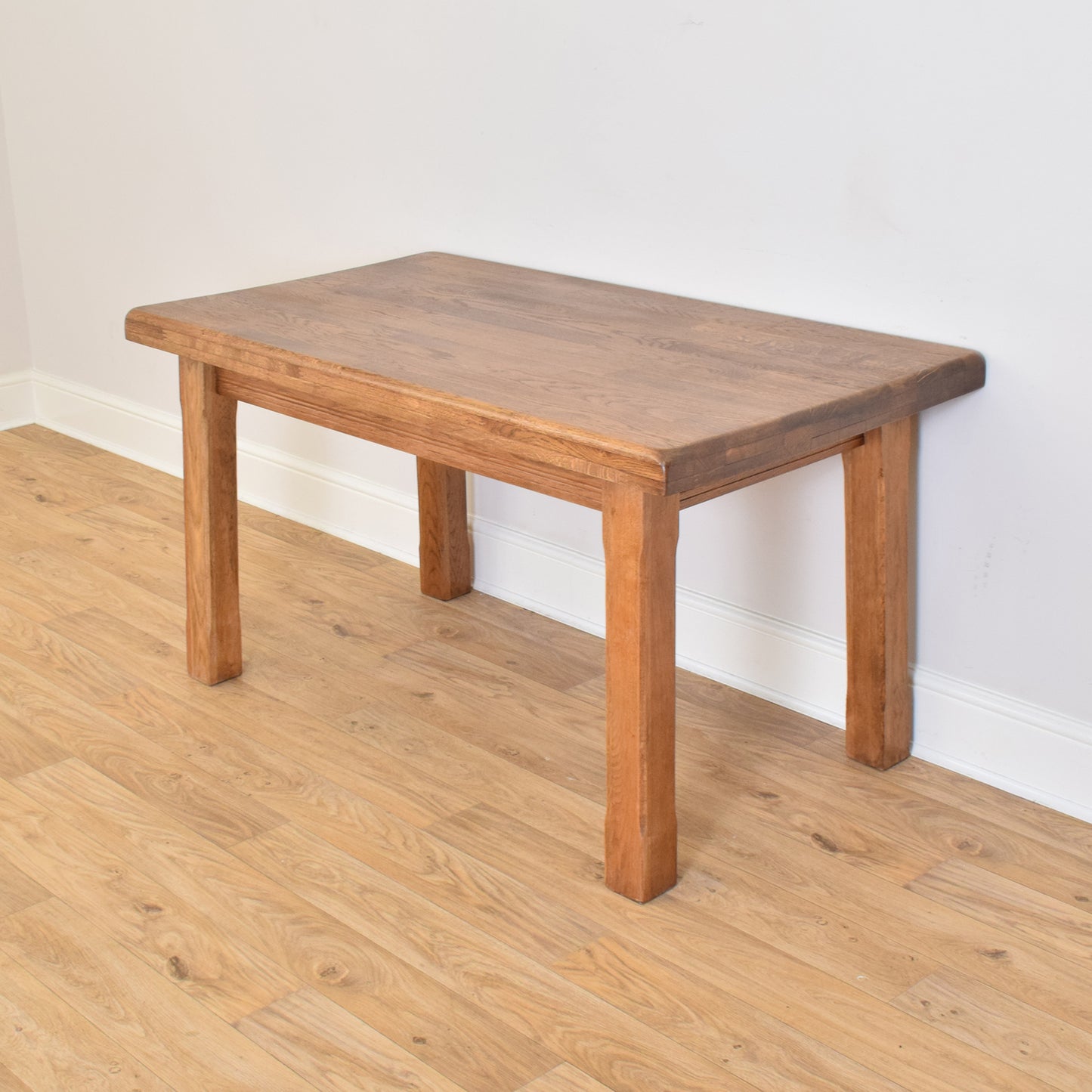 Oak Table And Four Chairs