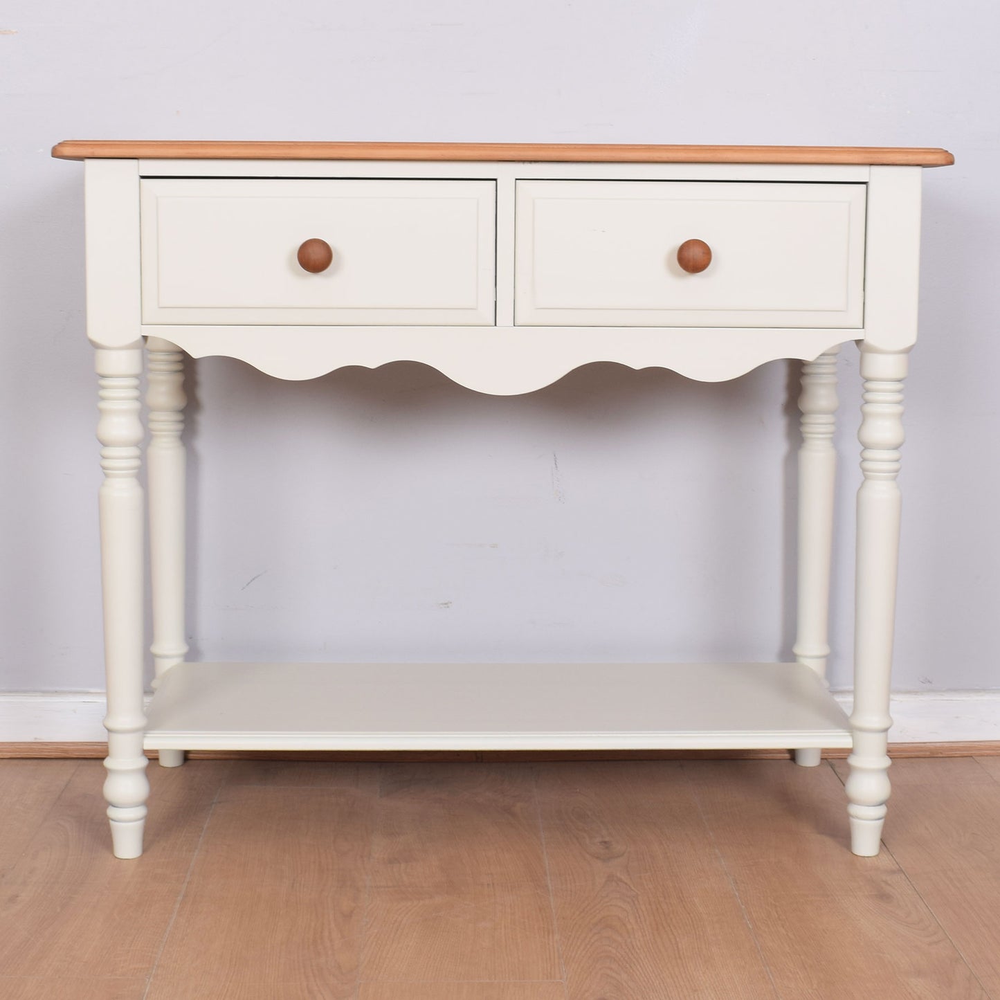 Painted Pine Console Table