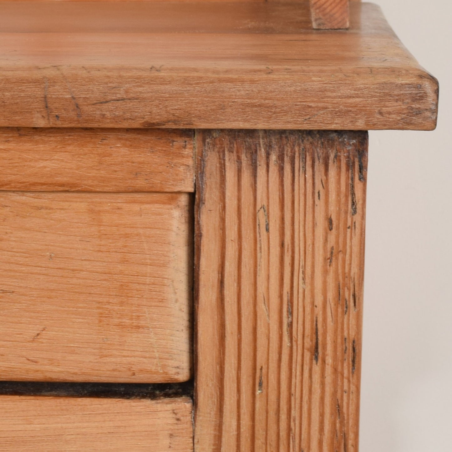 Carved Pine Sideboard
