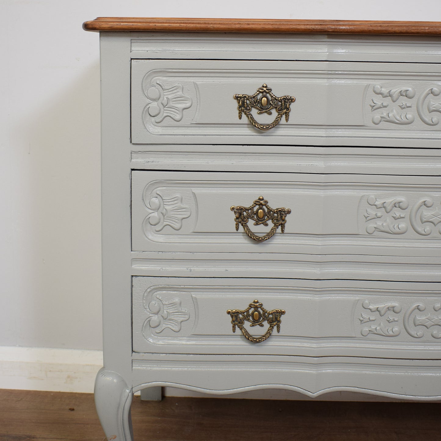 Painted French Chest Of Draws