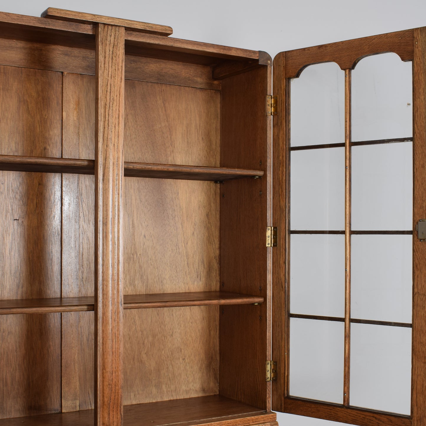 Glazed Bureau Bookcase