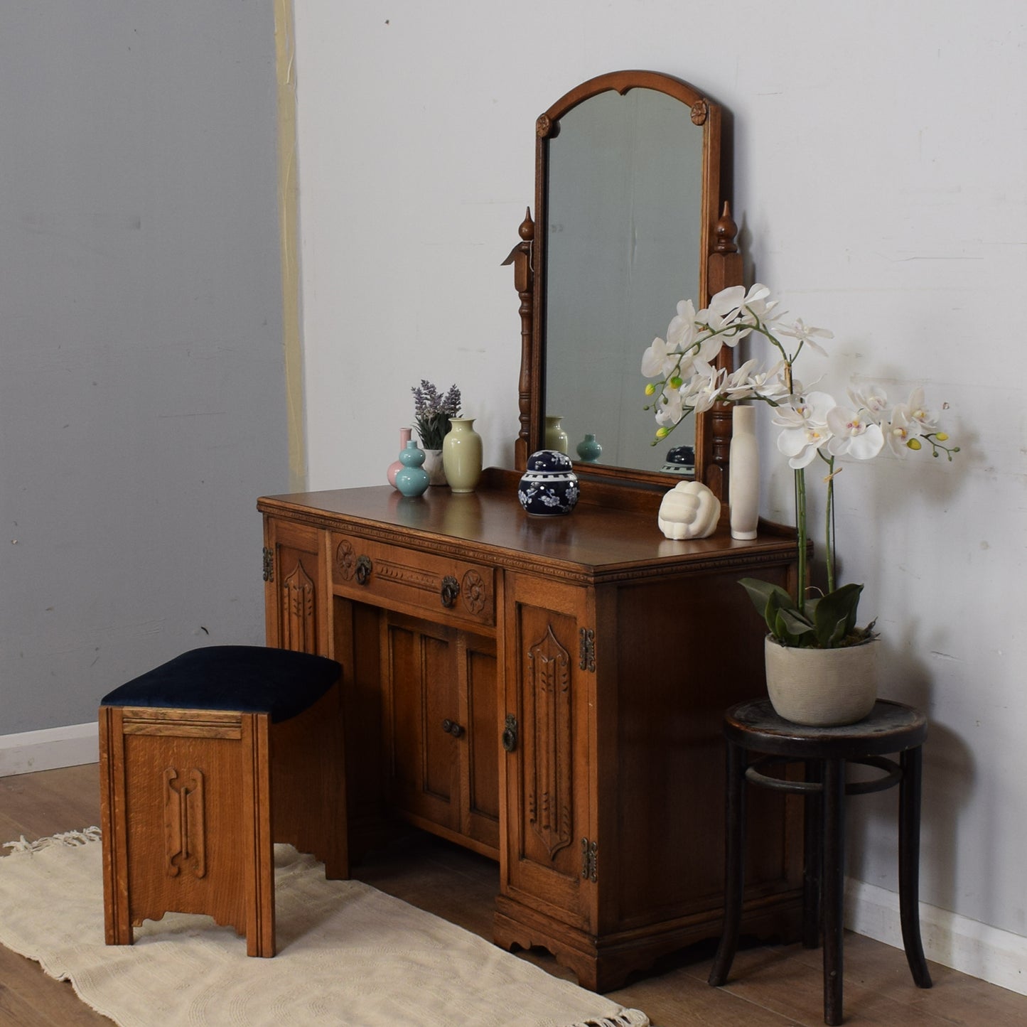 Restored Old Charm Dressing Table