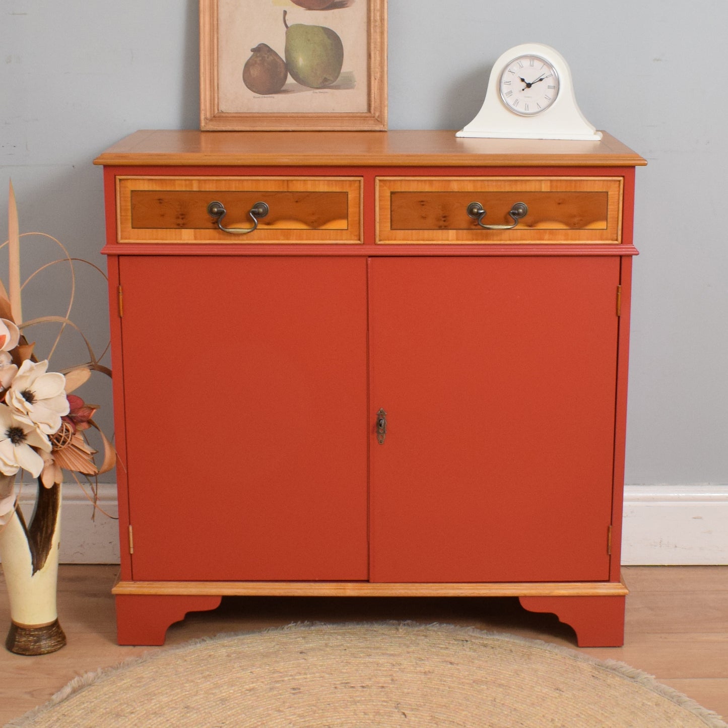 Small Painted Sideboard