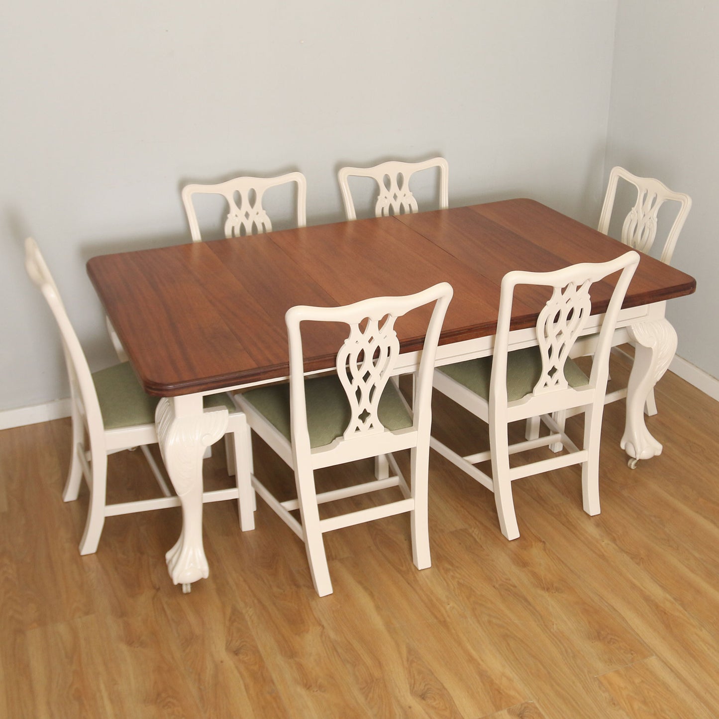 Victorian Table and Six Chairs