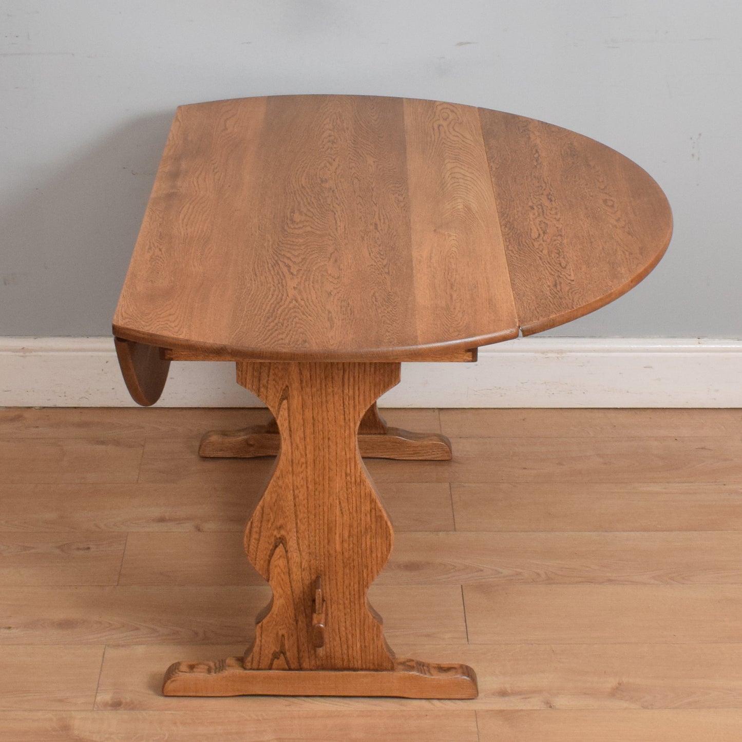 Restored Drop-Leaf Table and Four Chairs