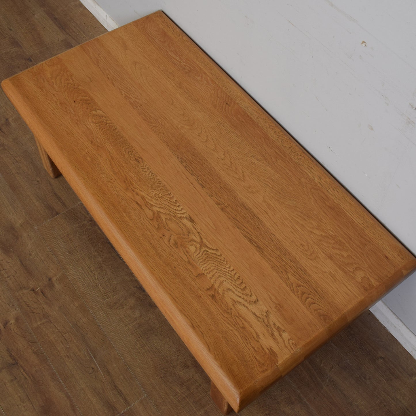 Restored Solid Oak Coffee Table