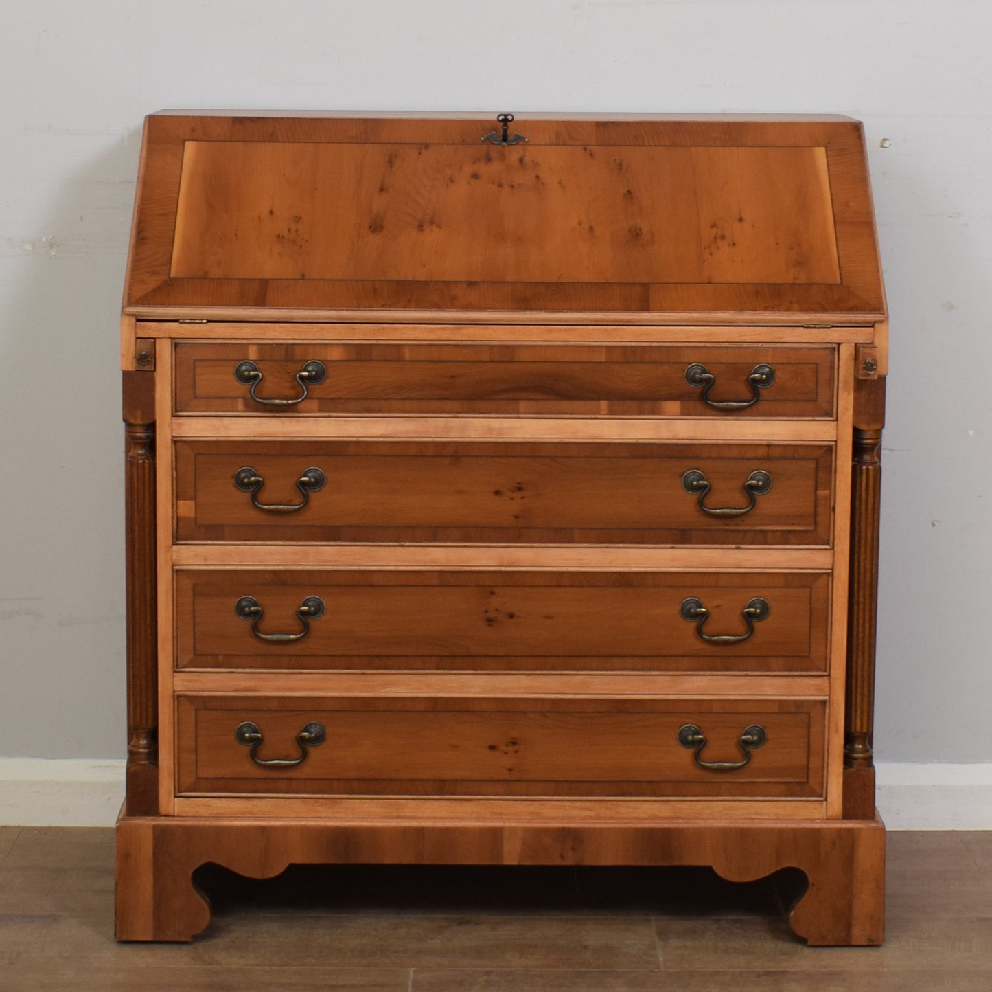 Restored Walnut Writing Bureau