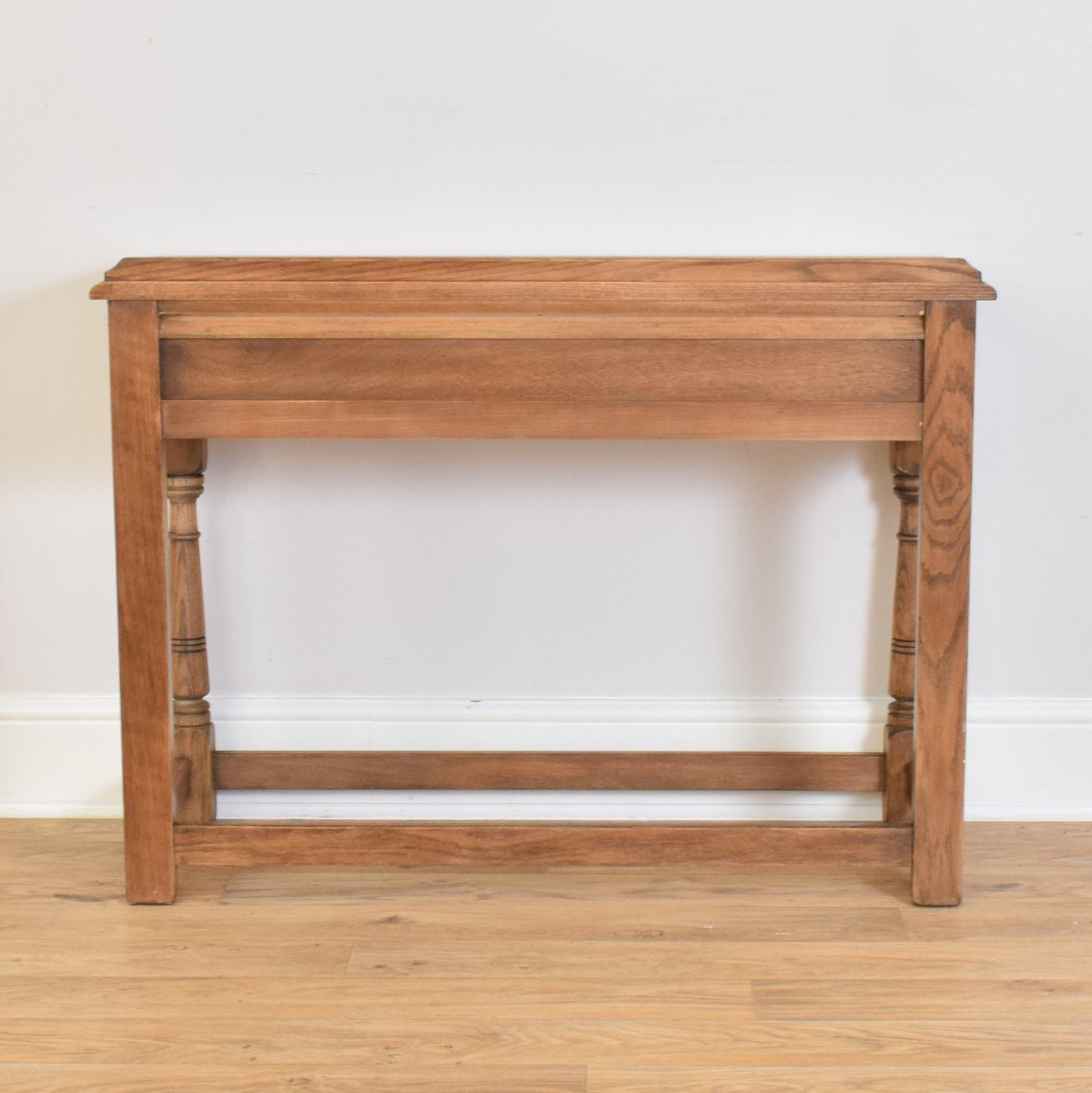 Carved Oak Console Table
