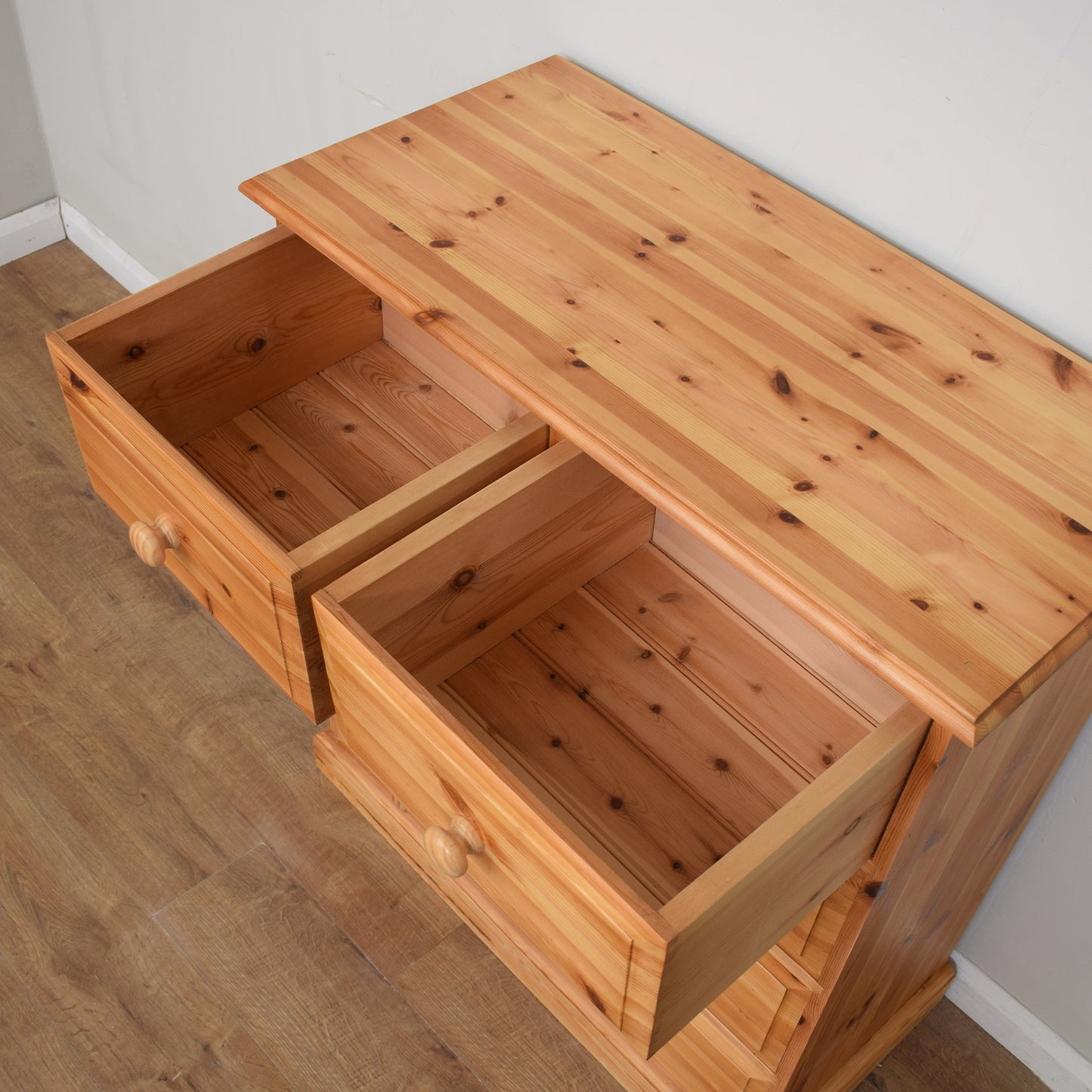 Solid Pine Chest Of Drawers