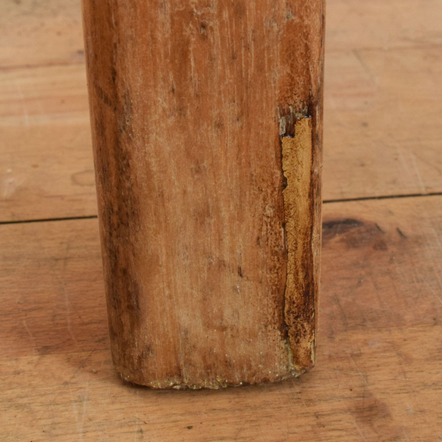 Rustic Pine School Desk