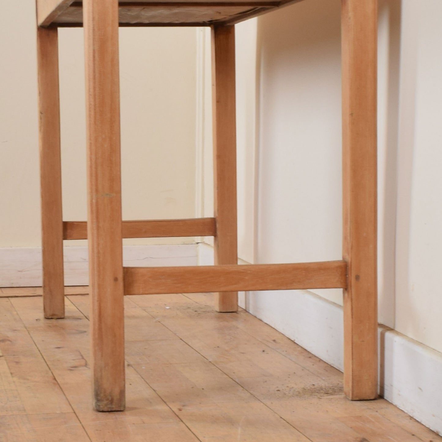 Rustic Pine School Desk