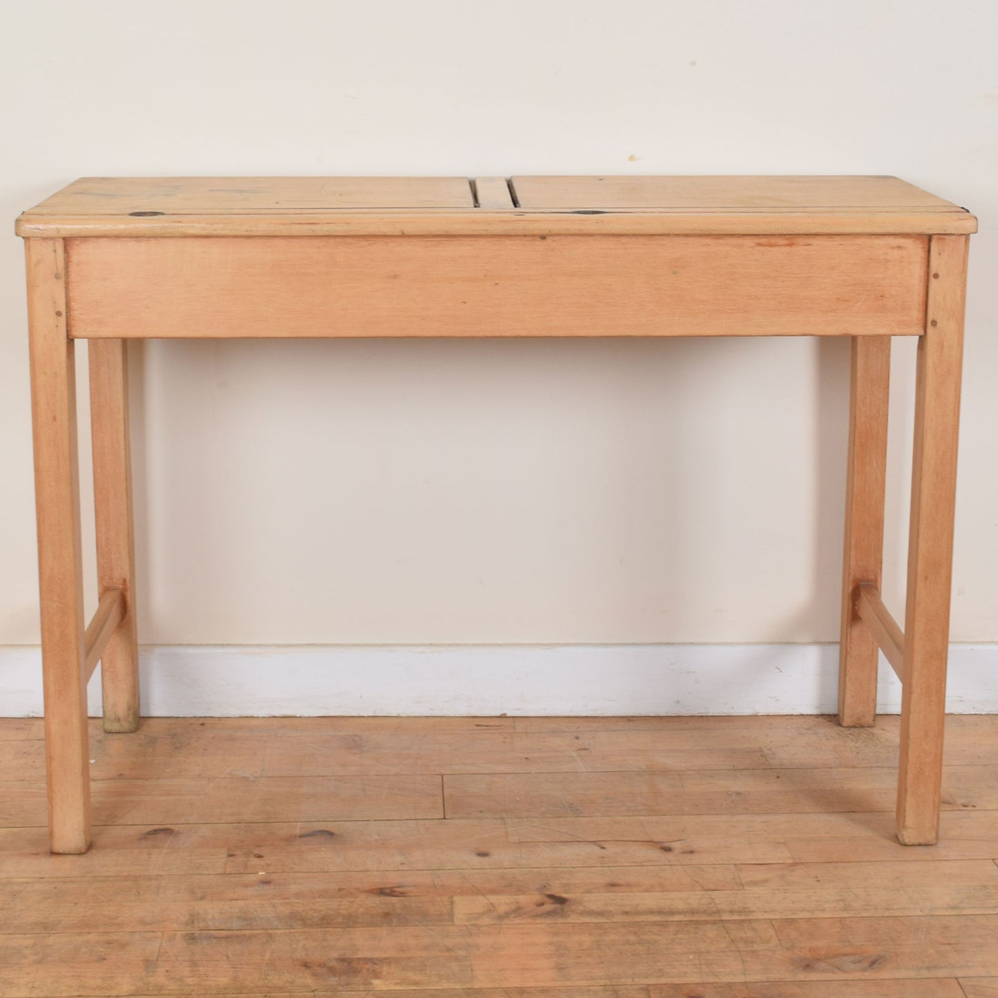 Rustic Pine School Desk