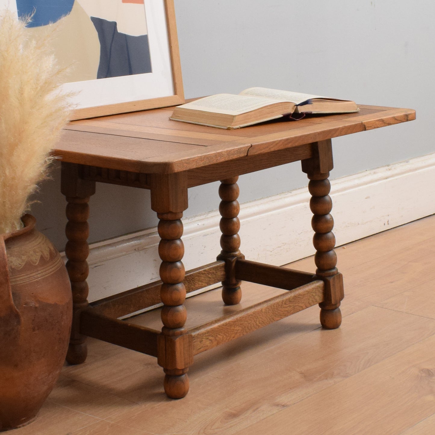 Small Restored Drop-Leaf Table
