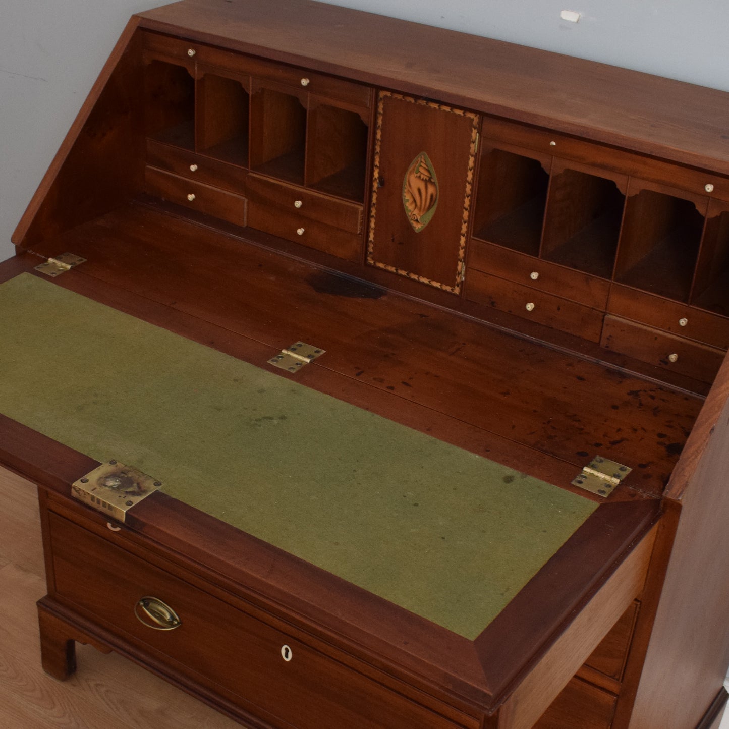 Georgian Mahogany Bureau