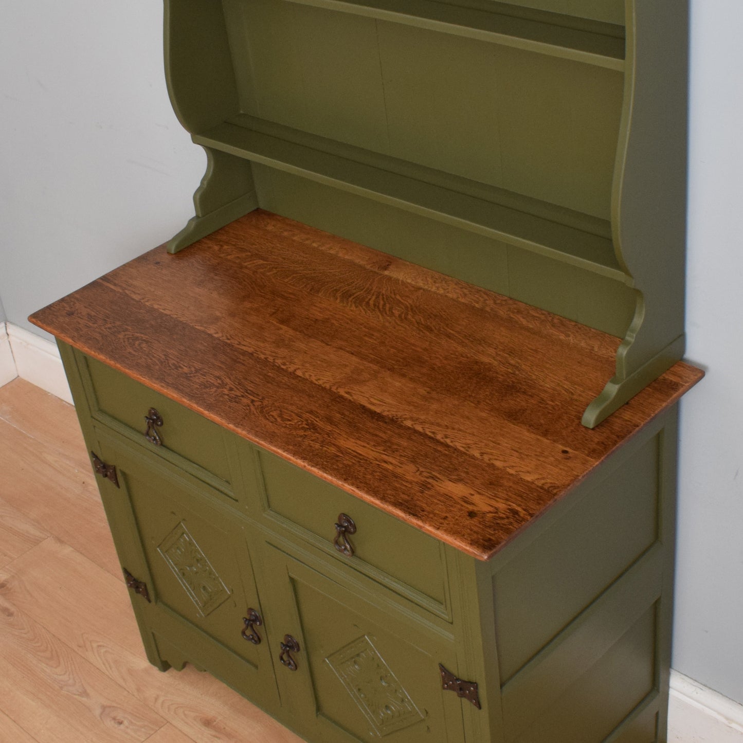 Painted Oak Dresser