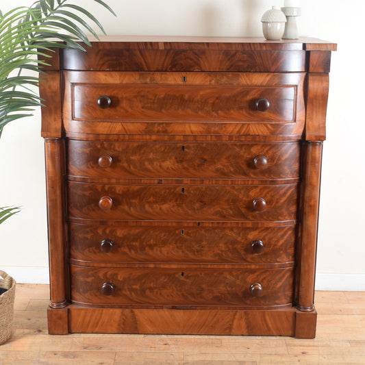 Restored Mahogany Chest of Drawers