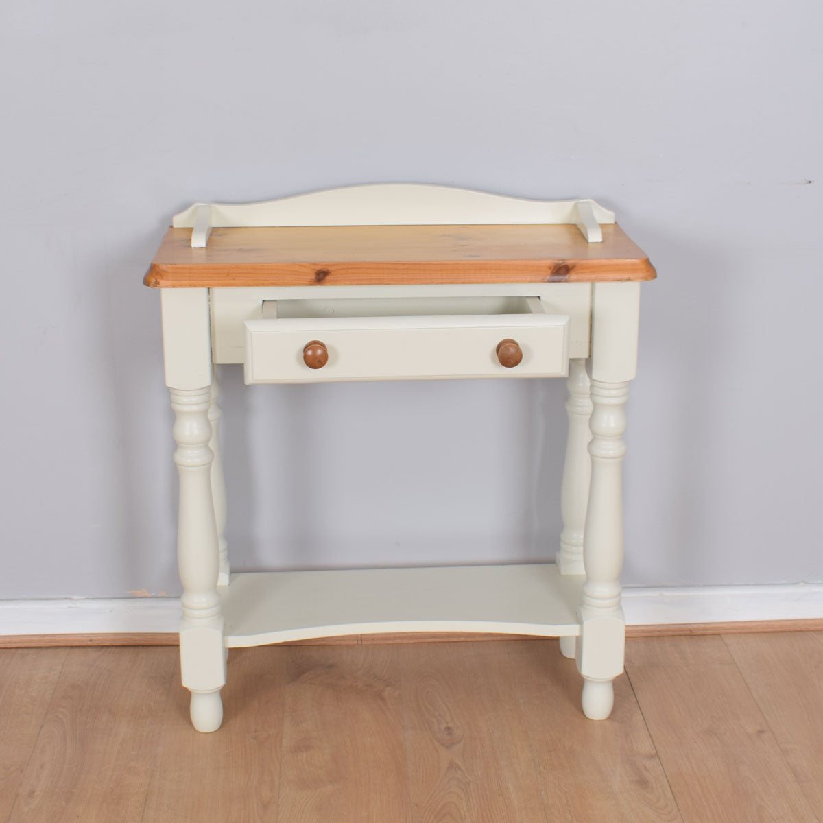Painted Pine Console Table