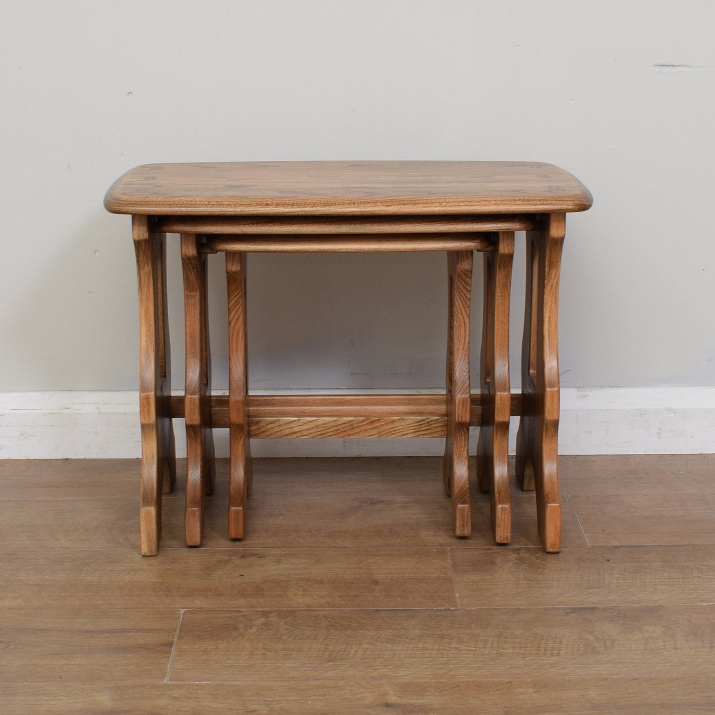 Ercol Nest Of Three Tables