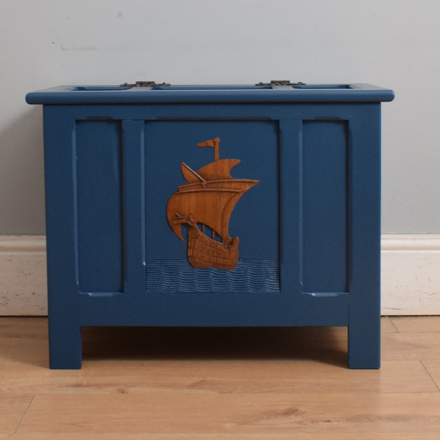 Small Painted Ottoman