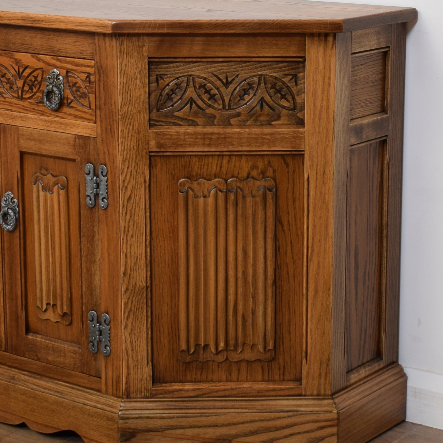 Restored Old Charm Hall Cabinet