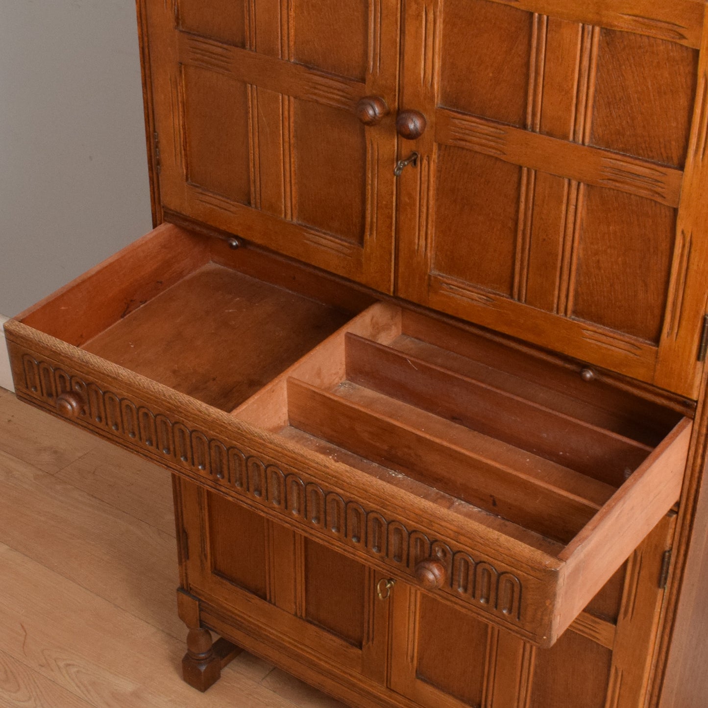 Traditional Priory Drinks Cabinet