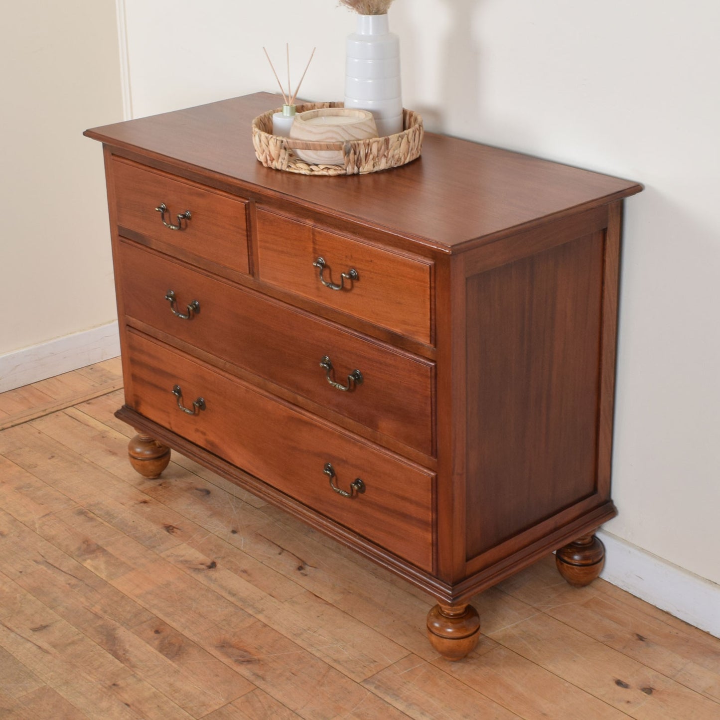 Restored Mahogany Chest of Drawers