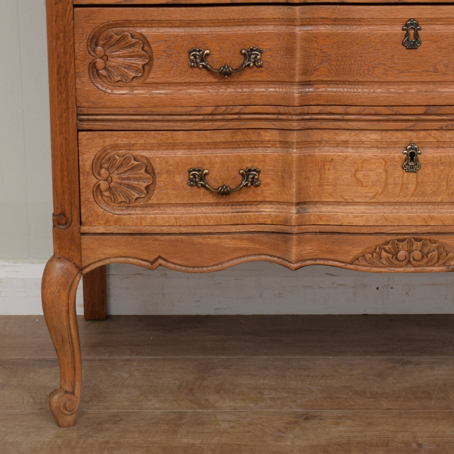 French Oak Chest Of Drawers