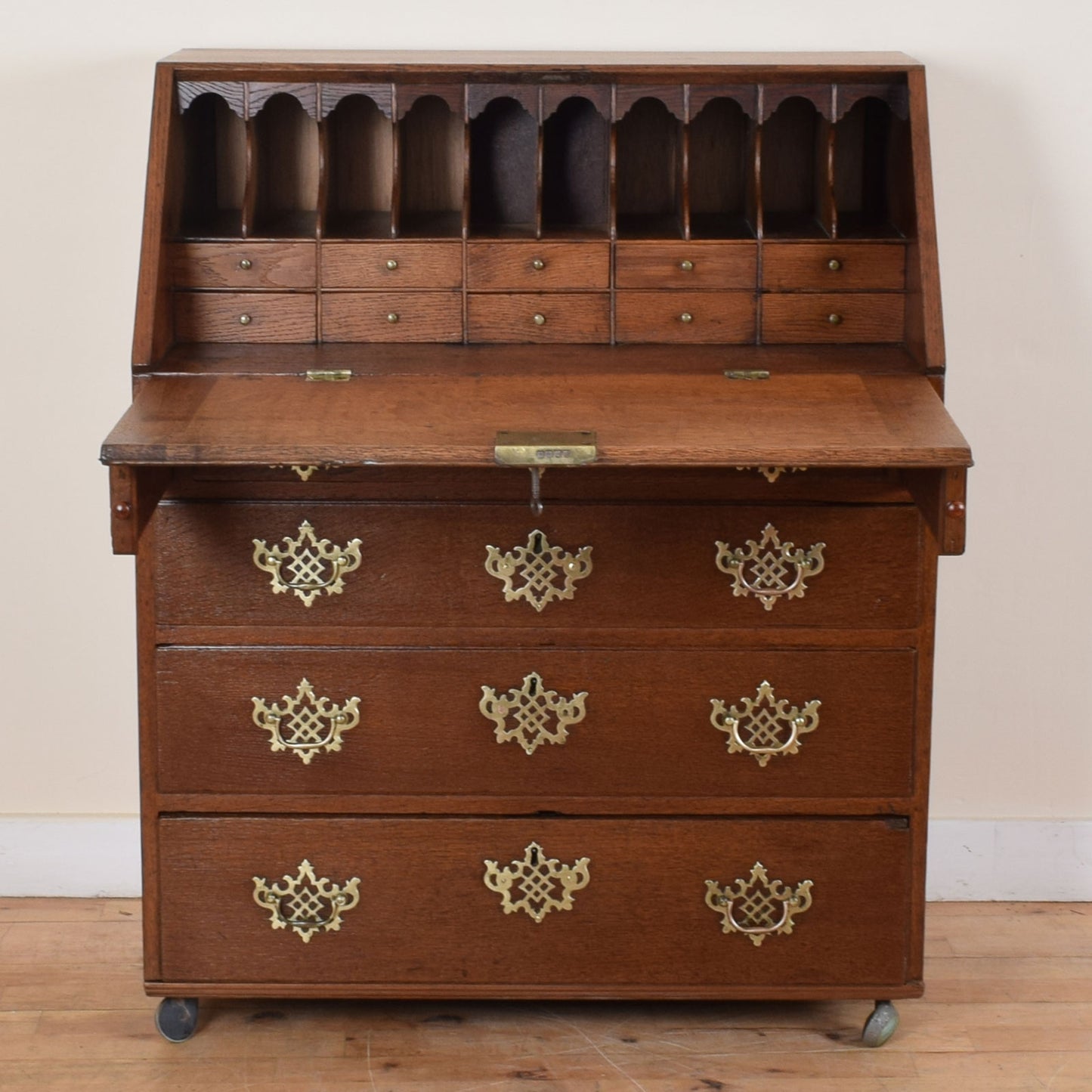 Rustic Mahogany Bureau