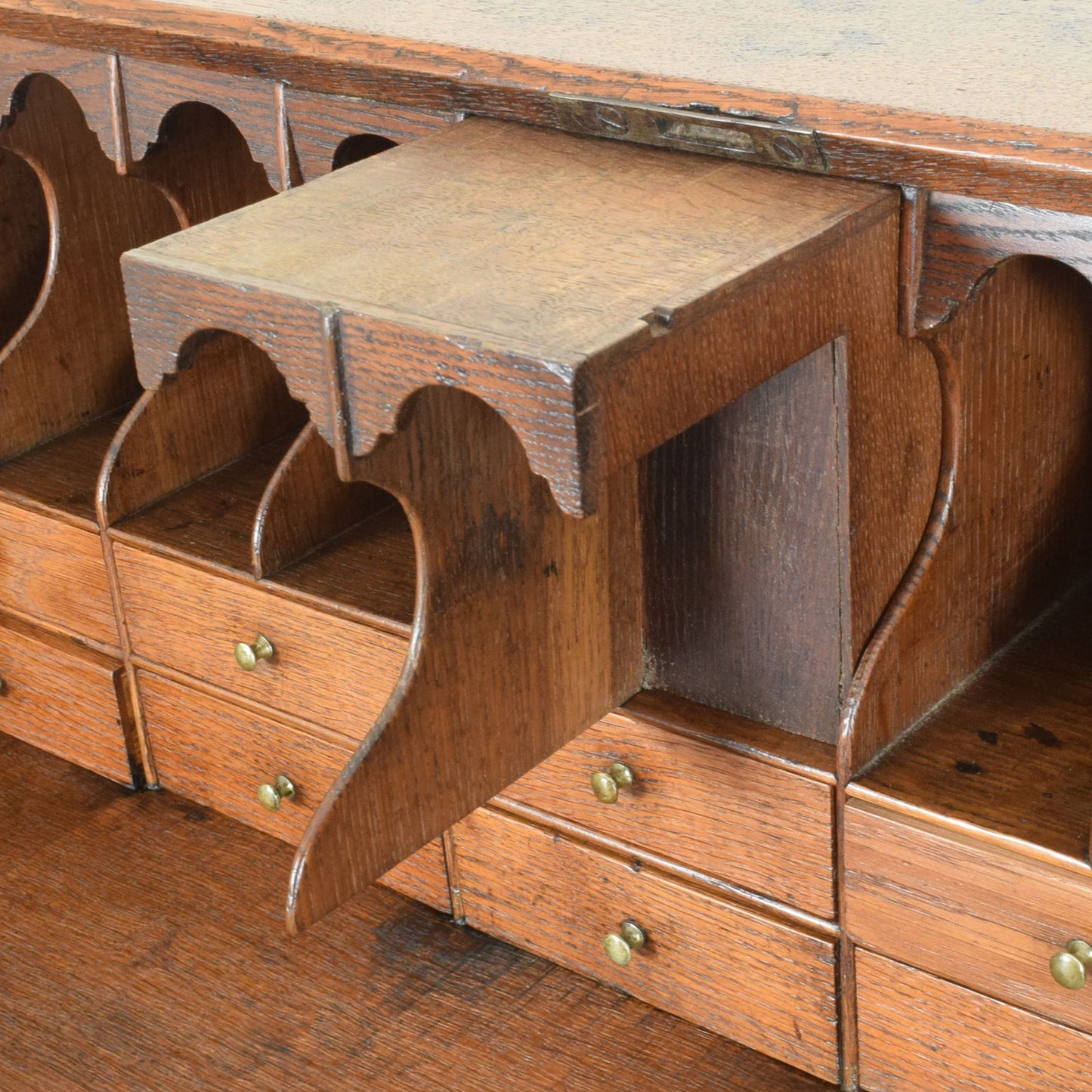 Rustic Mahogany Bureau