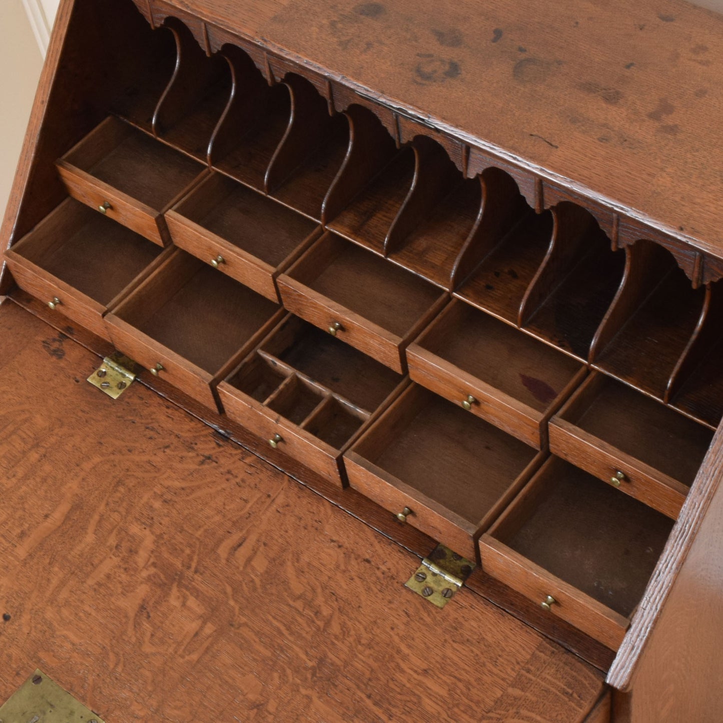 Rustic Mahogany Bureau