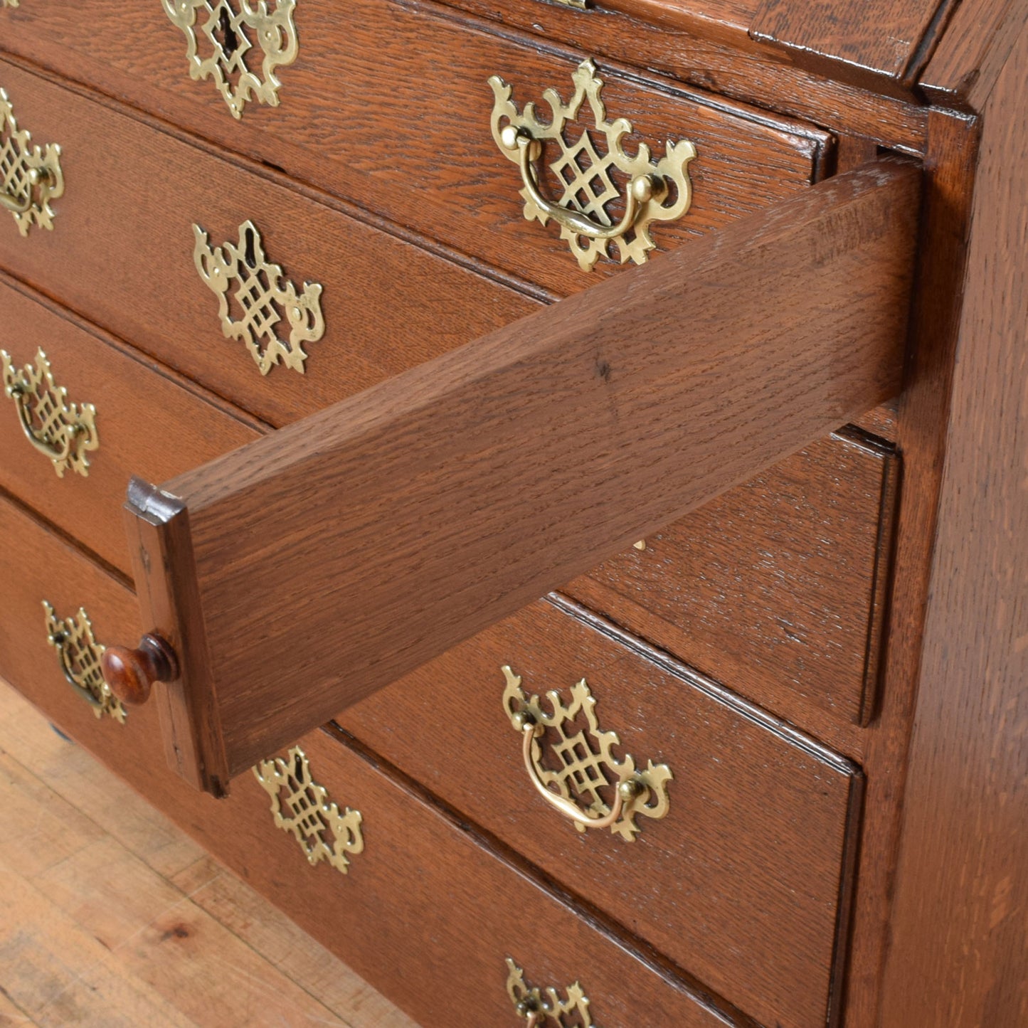 Rustic Mahogany Bureau