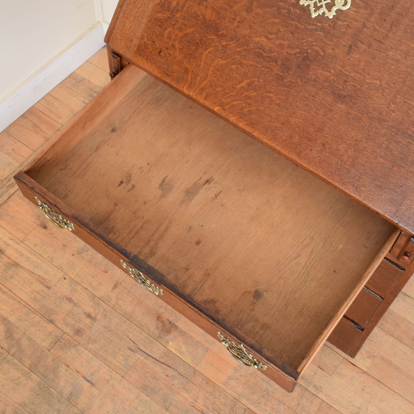 Rustic Mahogany Bureau