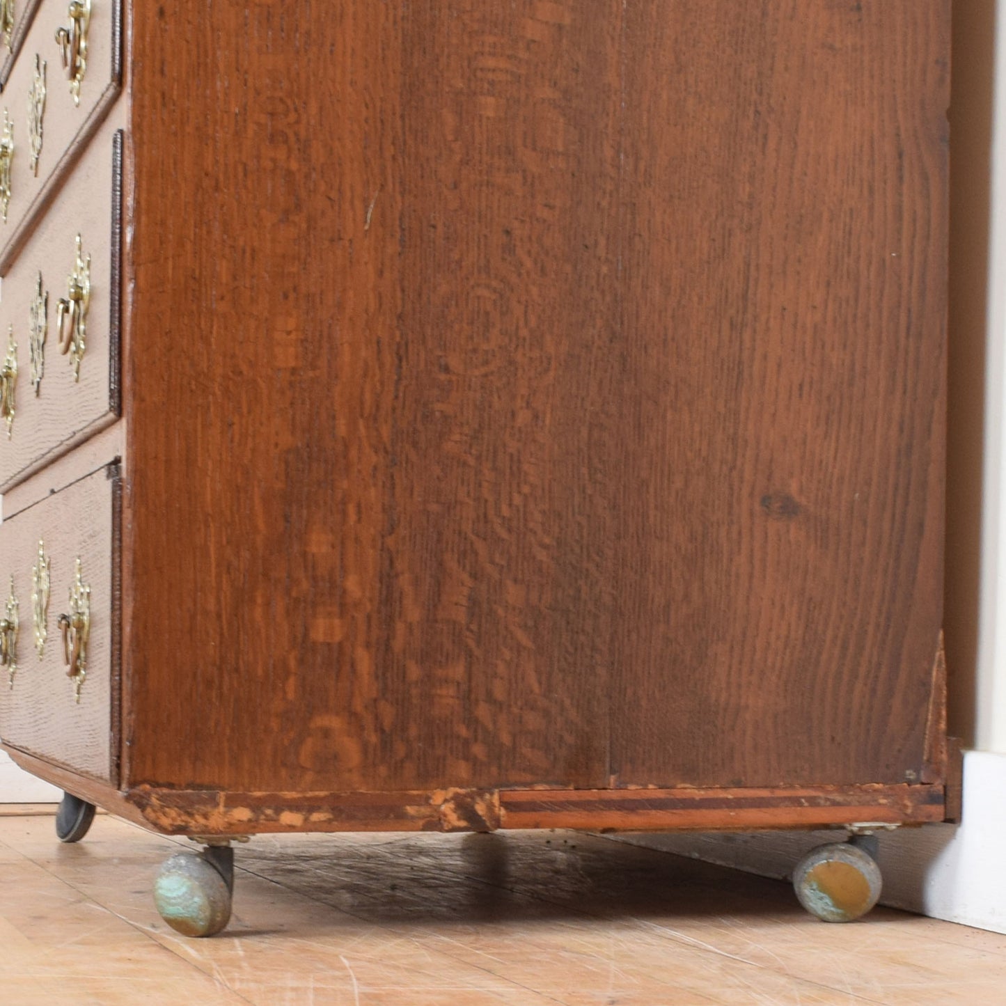 Rustic Mahogany Bureau