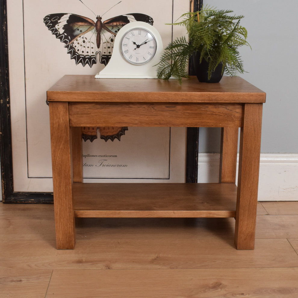 Small Oak Table Betel Restored Furniture