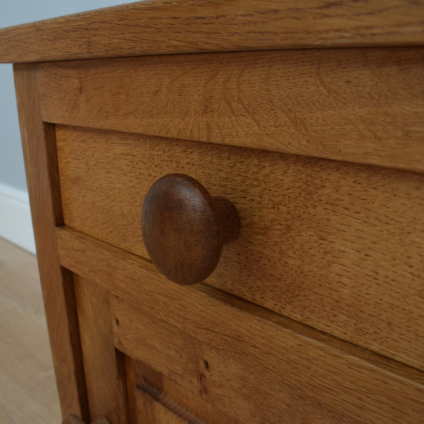Oak Bedside Cabinet