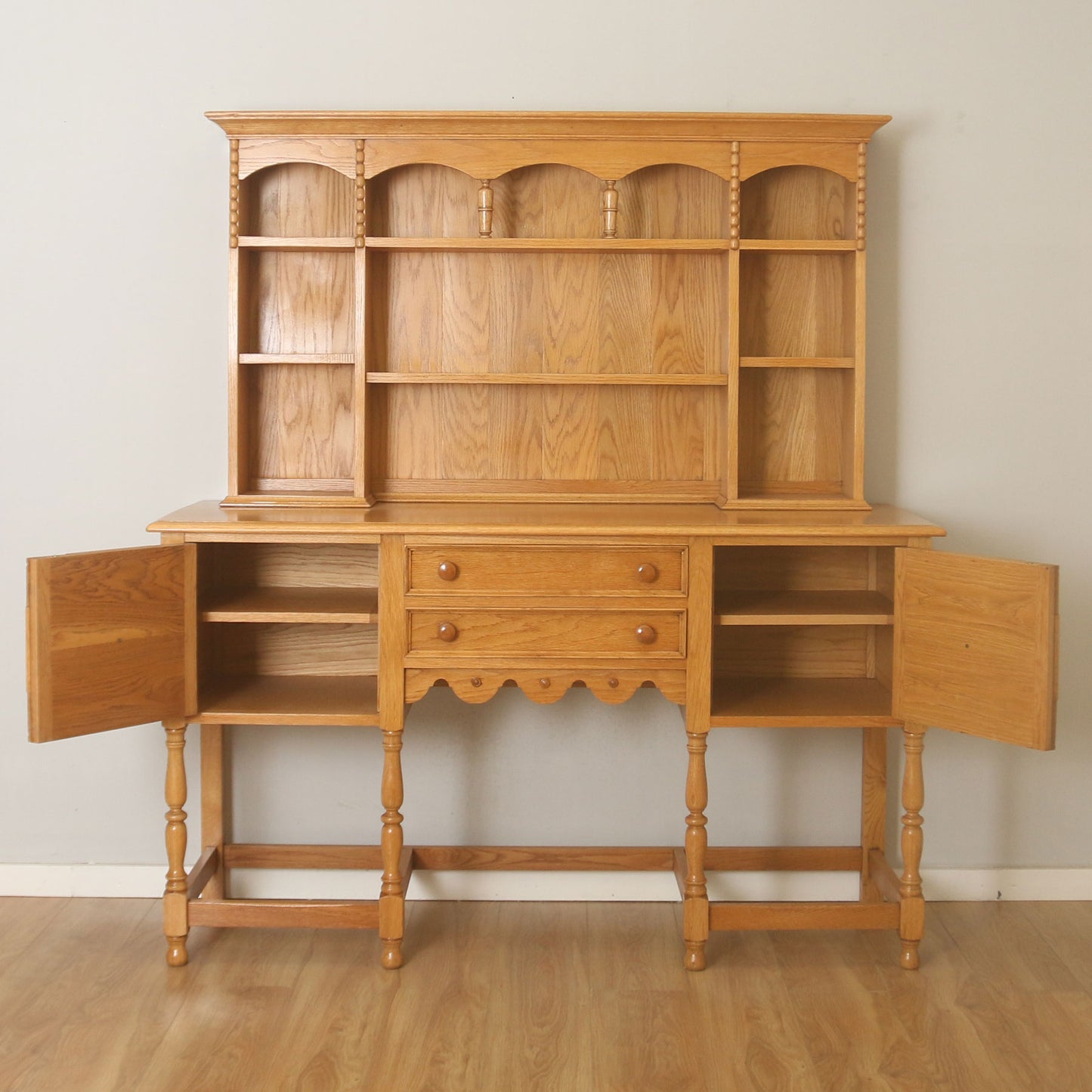 Carved Oak Dresser